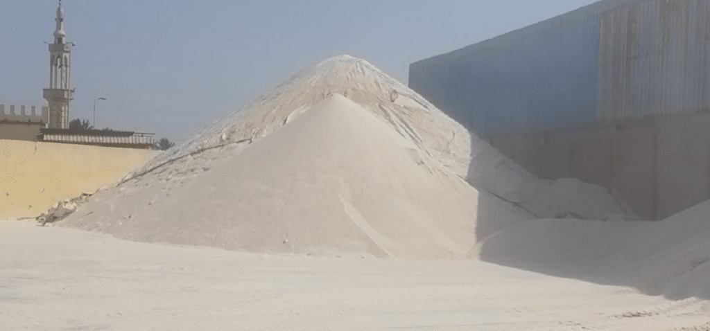 silica sand from egypt